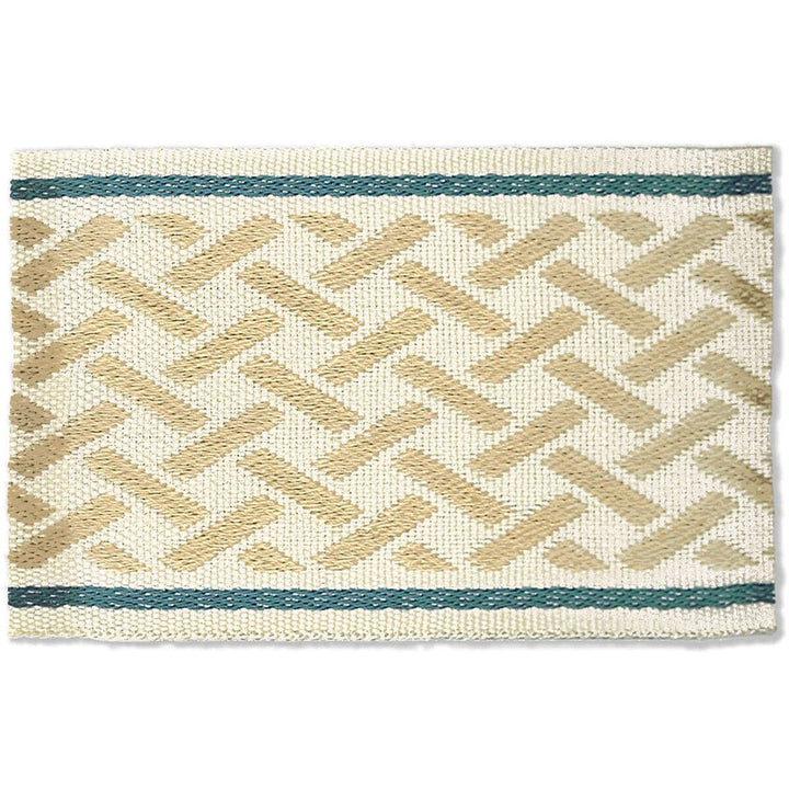 Topeka 9 Bamboo by Stout Designer Trim NEW WORLD TAPES & BORDERS 100%SVI CHINA Horizontal: 0 and Vertical: 0 2.5 in - Swanky Fabrics -