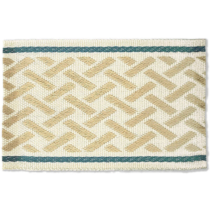 Topeka 9 Bamboo by Stout Trim Stout Trim Topeka 9 BambooTrim NEW WORLD TAPES & BORDERS CHINA </p><p>Repeat: H: 0.000, V: 0.000 2.5 in - Fabric Carolina -