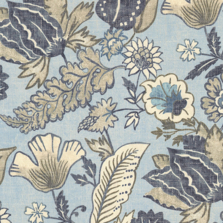Tophat 1 Moonstone by Stout Fabric Stout Fabric Tophat 1 MoonstoneFabric Comfortable Living Moonstone/Navy 36%Pol 26%Cot 22%Svi 16%Lin China </p><p>Repeat: H: 27, V: 4.25 55 in - Fabric Carolina -