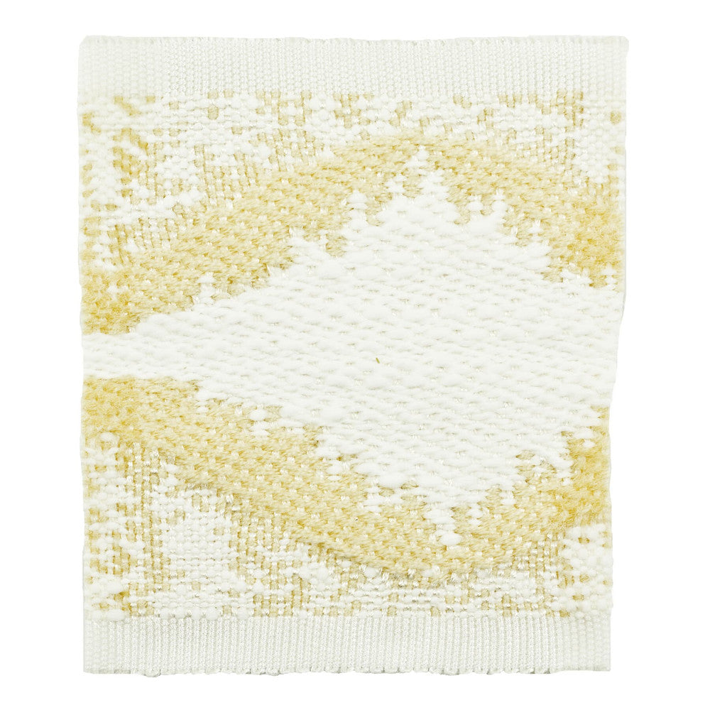 Topmost 1 Cream by Stout Designer Trim TREND ALERT TRIM 42%COT 42%ACR 16%SVI CHINA WYZENBEEK 36 000 DOUBLE RUB WEAR TEST (HEAVY DUTY) Horizontal: 3.750 and Vertical: 0.000 3.13 in - Swanky Fabrics -