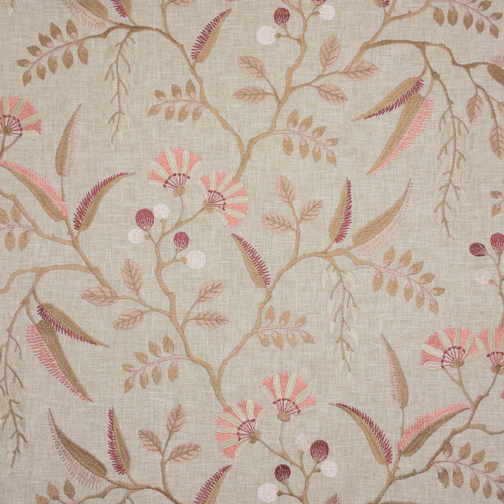 Toucan 1 Rosewood by Stout Fabric Stout Fabric Toucan 1 RosewoodFabric Comfortable Living Quartz/Tile 52%Cot 48%Pol India </p><p>Repeat: H: 25.25, V: 9.375 50.5 in - Fabric Carolina -