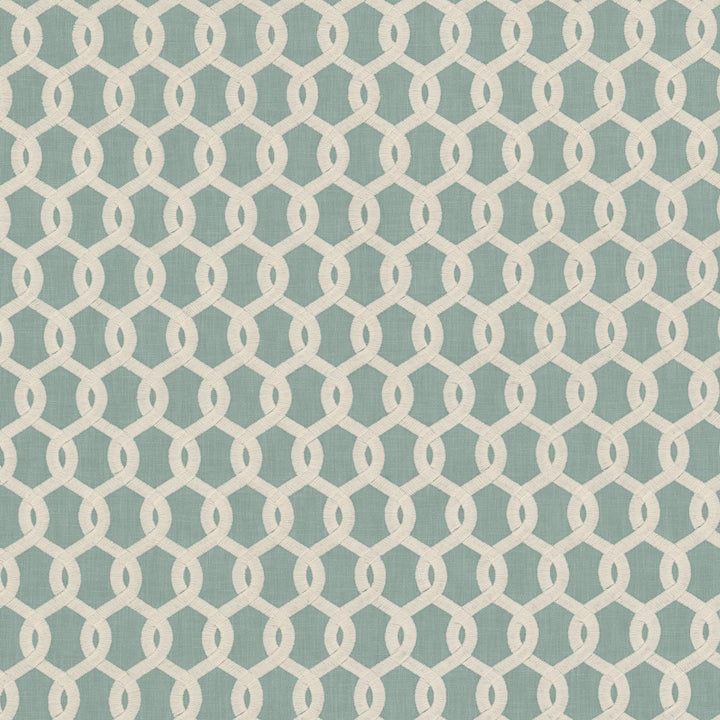 Toulouse 1 Robinsegg by Stout Fabric Stout Fabric Toulouse 1 RobinseggFabric Rainbow Library Mist/Shoreline 72%Pol 28%Cot %Pemb India </p><p>Repeat: H: 1.5, V: 0.375 54 in - Fabric Carolina -