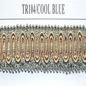 Tr104 Cool Blue 39-3 by Norbar Fabric