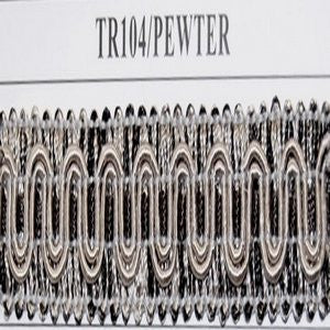 Tr104 Pewter 50-37-47 by Norbar Fabric