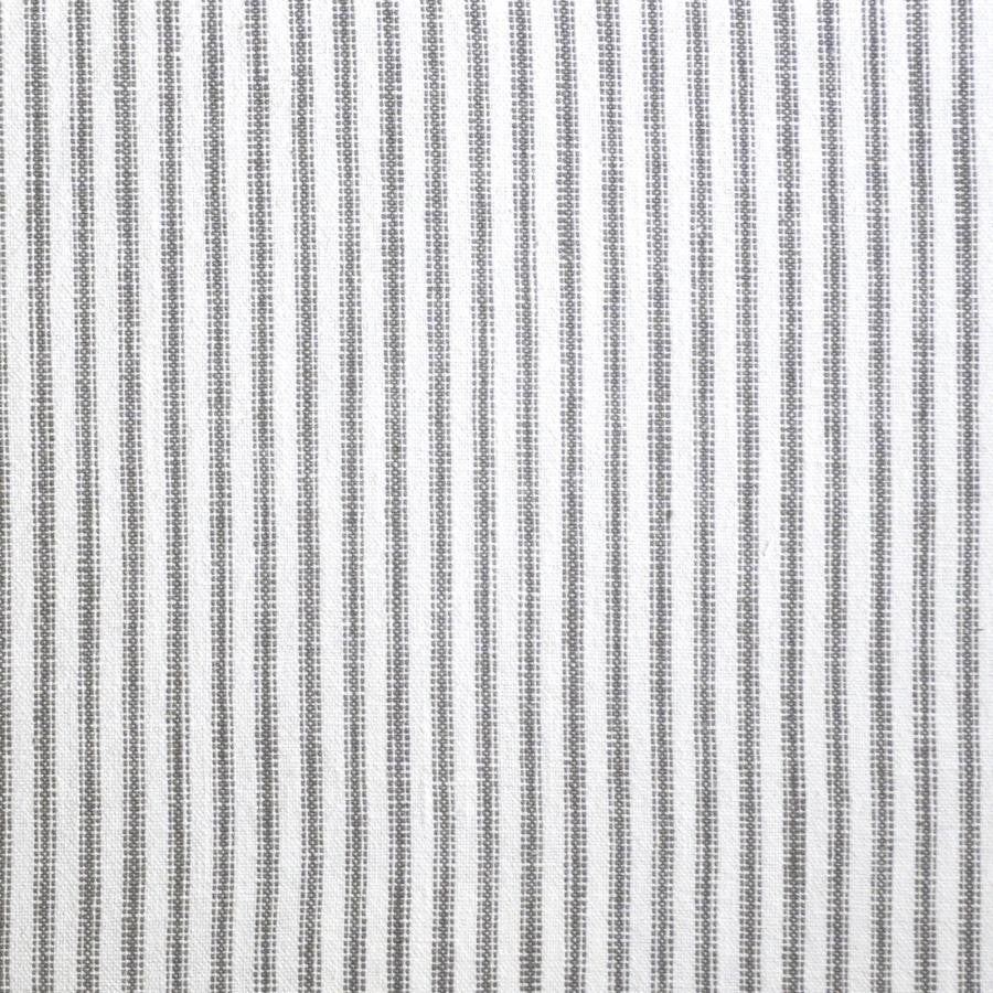 Tick Tock # 508 Nickel by Maxwell Fabric Stripes & Checks 55% LINEN/45% COTTON CHINA V-0.1"H-0.6" 54" - Fabric Carolina -