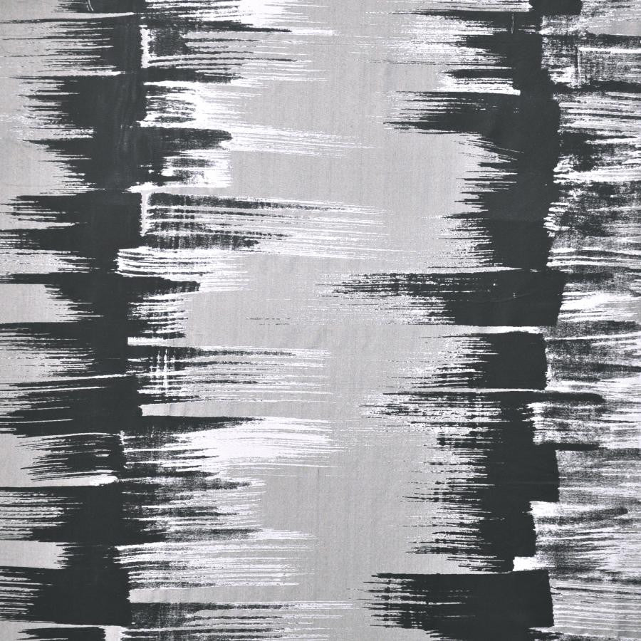 Telfar # 202 Chrome by Maxwell Fabric Telafina Season Xiv 100% SILK INDIA V-26.75"H-26" 55" - Fabric Carolina -