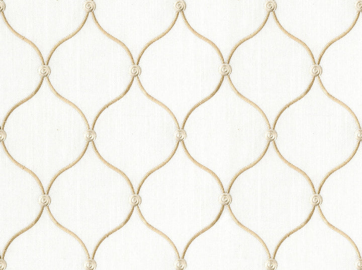 Tramore Antique White 101 by Covington Fabric 100% POLYESTER INA 50000+ Horizontal: 3.5 and Vertical: 5.125 56 - Fabric Carolina -