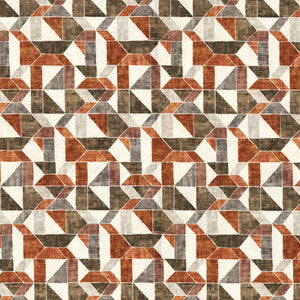 Trellis 506 Umber by ABBEYSHEA Fabric