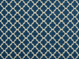 Trellis Walk 593 Indigo by Covington Fabric