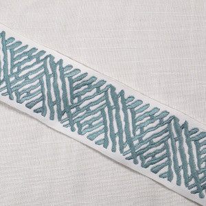 Trelli Emb Tape Jade by Magnolia Trim