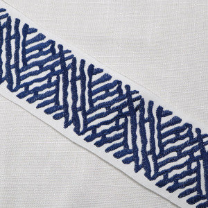 Trelli Emb Tape Marine by Magnolia Trim