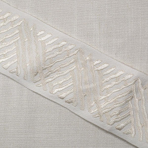 Trelli Emb Tape Pearl by Magnolia Trim