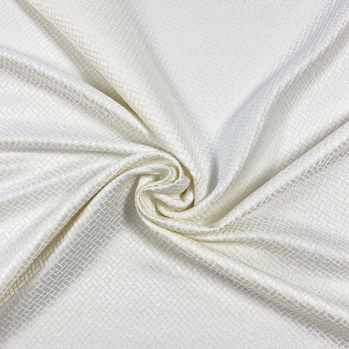 Trento Snowy by Magnolia Fabric - 100 Poly India 24000 Horizontal: 1.13 and Vertical: 1.2 54 - Fabric Carolina -
