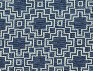 Tribute Navy 031 by Norbar Fabric PANAMA 100% POLYESTER INDIA 3 1/4"V 3 1/2"H 54 - Fabric Carolina -