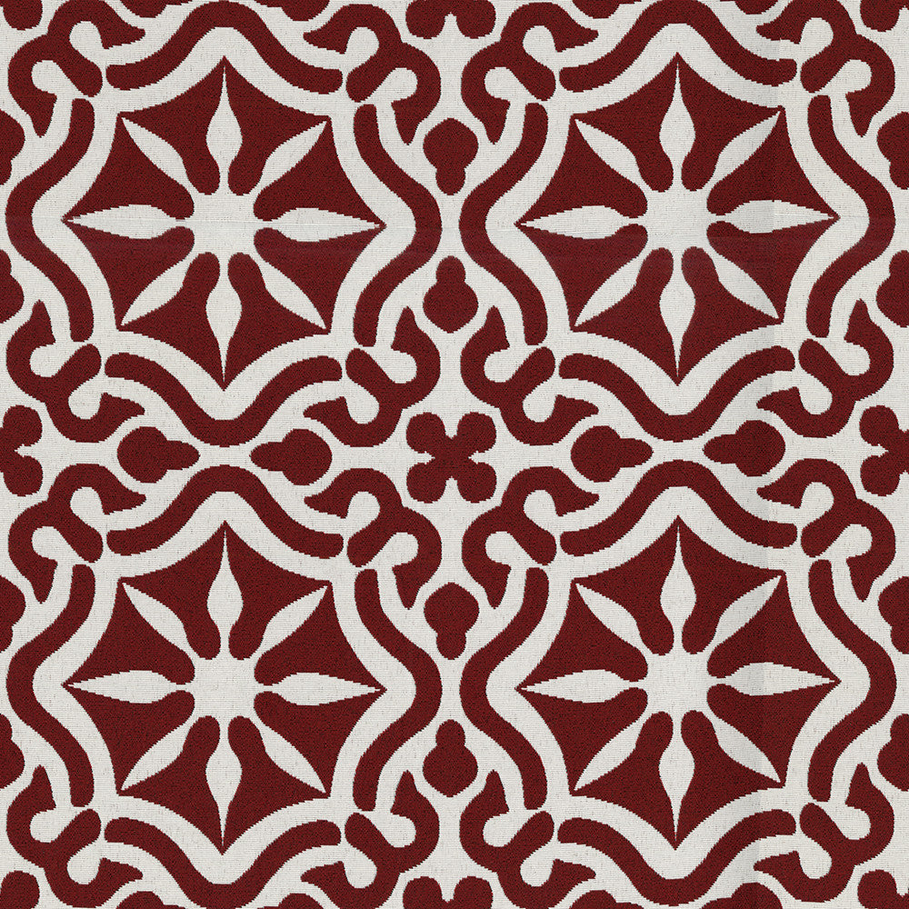 Tilework 14 Poppy by SolarShade Fabric 100% Solution Dyed Polyester CN 20,000 Double Rubs (Wyzenbeek) </p><p>Repeat: Horizontal: 7.25 in. (18.4 cm) up the roll and Vertical: 7.37 in. (18.7 cm) across the roll 54 in. (137 cm) - Fabric Carolina -