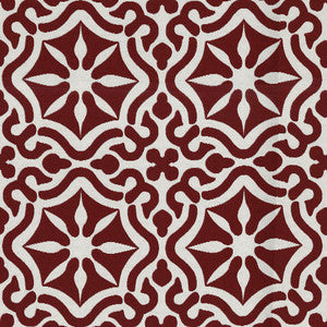 Tilework 14 Poppy by SolarShade Fabric