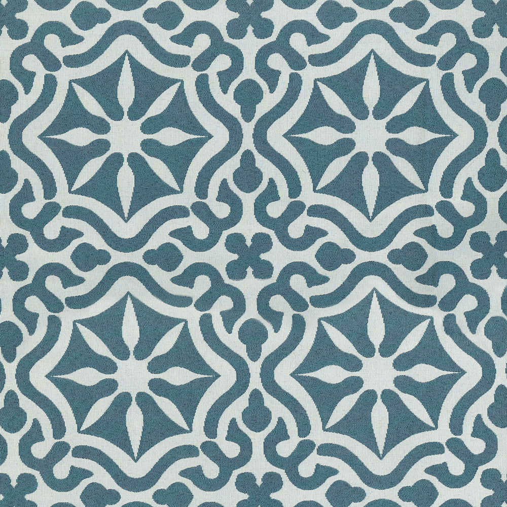 Tilework 306 Sky by SolarShade Fabric 100% Solution Dyed Polyester CN 20,000 Double Rubs (Wyzenbeek) </p><p>Repeat: Horizontal: 7.25 in. (18.4 cm) up the roll and Vertical: 7.37 in. (18.7 cm) across the roll 54 in. (137 cm) - Fabric Carolina -