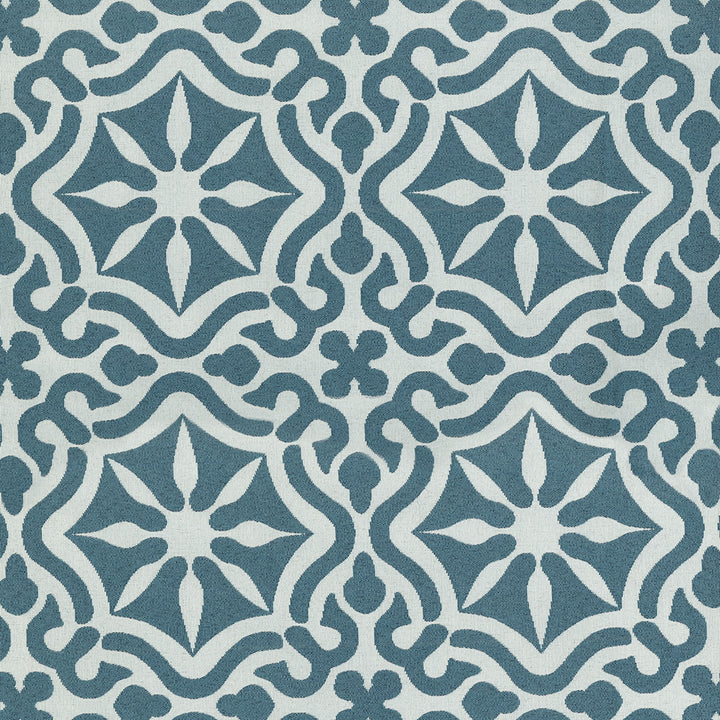 Tilework 306 Sky by SolarShade Fabric 100% Solution Dyed Polyester CN 20,000 Double Rubs (Wyzenbeek) </p><p>Repeat: Horizontal: 7.25 in. (18.4 cm) up the roll and Vertical: 7.37 in. (18.7 cm) across the roll 54 in. (137 cm) - Fabric Carolina -