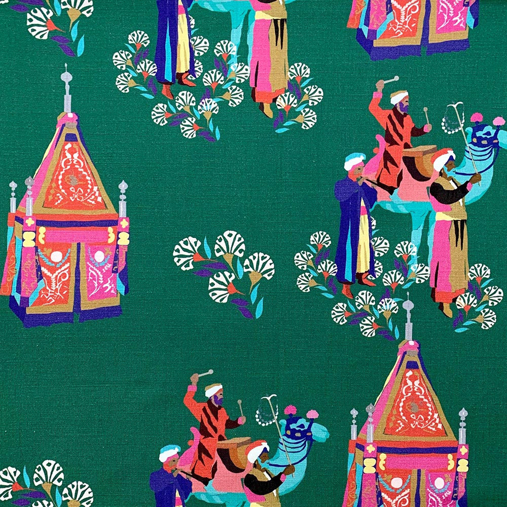 Tripmen Carny by Magnolia Fabric - 100% Ctn India 10000 Horizontal: 27 and Vertical: 24.25 54" - Fabric Carolina -
