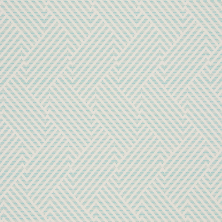 Trivoli Turquoise by Bella-Dura Fabric  100% BELLA DURA POLYOLEFIN USA 70000 H: 5.5'' V: 12.5'' 54.5''  - Fabric Carolina -