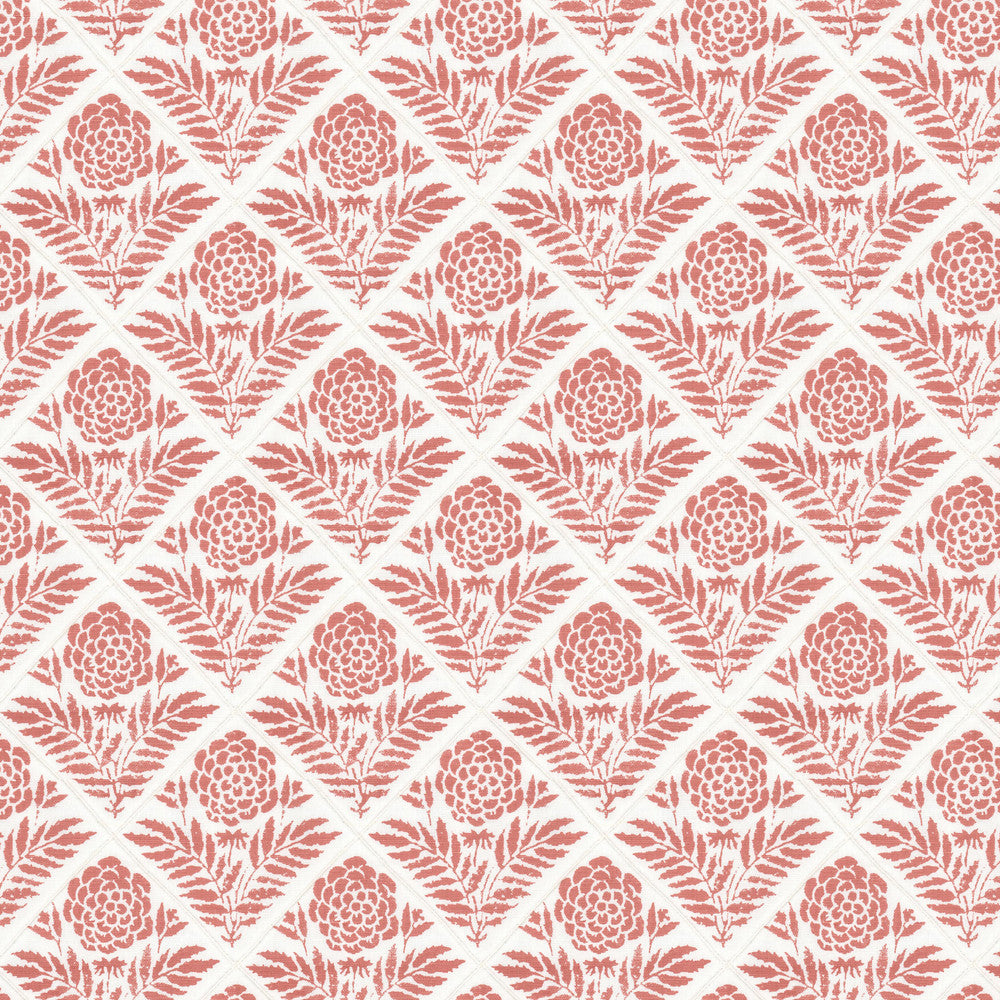 Truffle 4 Coral by Stout Fabric Stout Fabric Truffle 4 CoralFabric Rainbow Library Tearose/Spice 58%Lin 42%Cot India </p><p>Repeat: H: 6.25, V: 19.5 54 in - Fabric Carolina -