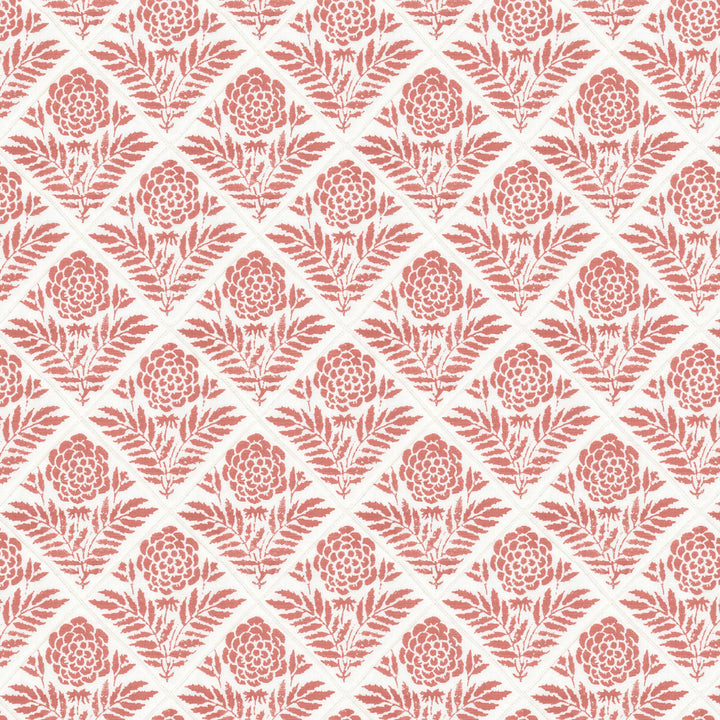 Truffle 4 Coral by Stout Fabric Stout Fabric Truffle 4 CoralFabric Rainbow Library Tearose/Spice 58%Lin 42%Cot India </p><p>Repeat: H: 6.25, V: 19.5 54 in - Fabric Carolina -