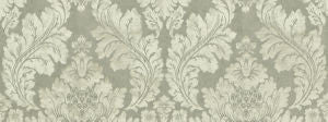 Trumpet Platinum 908 by Norbar Designer Fabric SENSATION 66% POLYESTER 34% COTTON INDIA 27"V 13 1/2"H 55 - Swanky Fabrics -