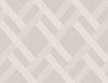 Linen Trellis Morning Fog TS80805 by Seabrook Designs Wallpaper