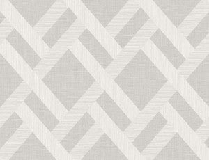Linen Trellis Pavestone by Seabrook Wallpaper