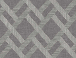 Linen Trellis Ash by Seabrook Wallpaper