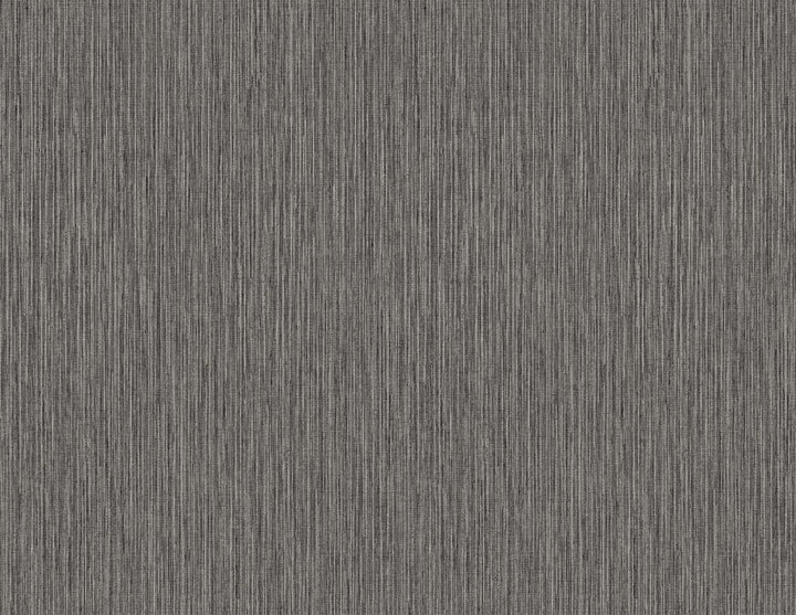 Vertical Stria Graphite & Metallic Silver by Seabrook Wallpaper Even More Textures United States 60.53 0" 27" - Fabric Carolina -