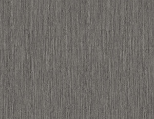 Vertical Stria Graphite & Metallic Silver by Seabrook Wallpaper