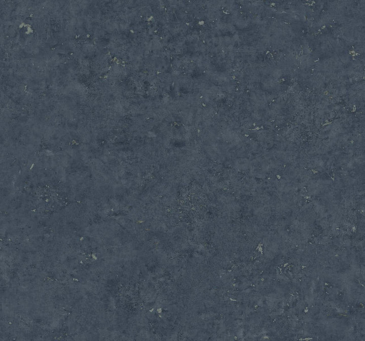 Cement Faux Storm Blue & Metallic Graphite by Seabrook Wallpaper Even More Textures United States 60.53 25.2" 27" - Fabric Carolina -