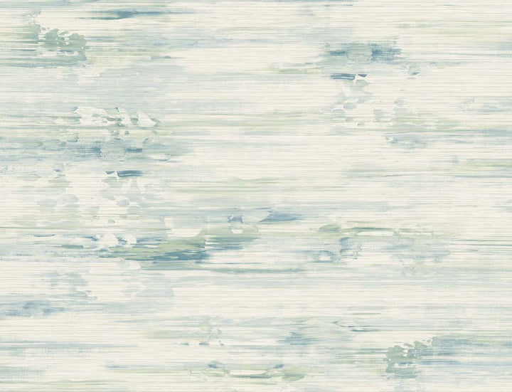 Silk Mistral Seaglass by Seabrook Wallpaper Even More Textures United States 60.53 20.87" 27" - Fabric Carolina -