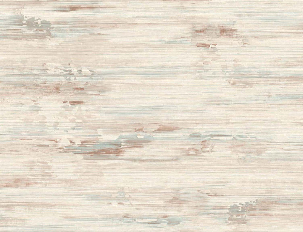 Silk Mistral Rust & Seaside by Seabrook Wallpaper Even More Textures United States 60.53 20.87" 27" - Fabric Carolina -