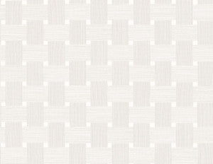 Basketweave Caster Sugar by Seabrook Wallpaper