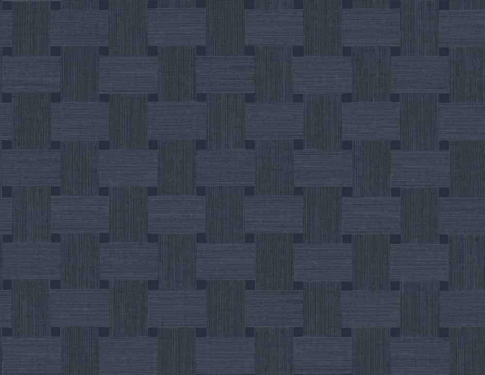 Basketweave Alpha by Seabrook Wallpaper Even More Textures United States 60.53 20.87" 27" - Fabric Carolina -