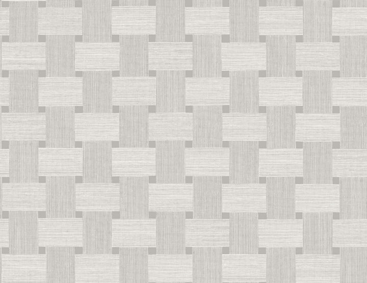 Basketweave Mirage by Seabrook Wallpaper Even More Textures United States 60.53 20.87" 27" - Fabric Carolina -