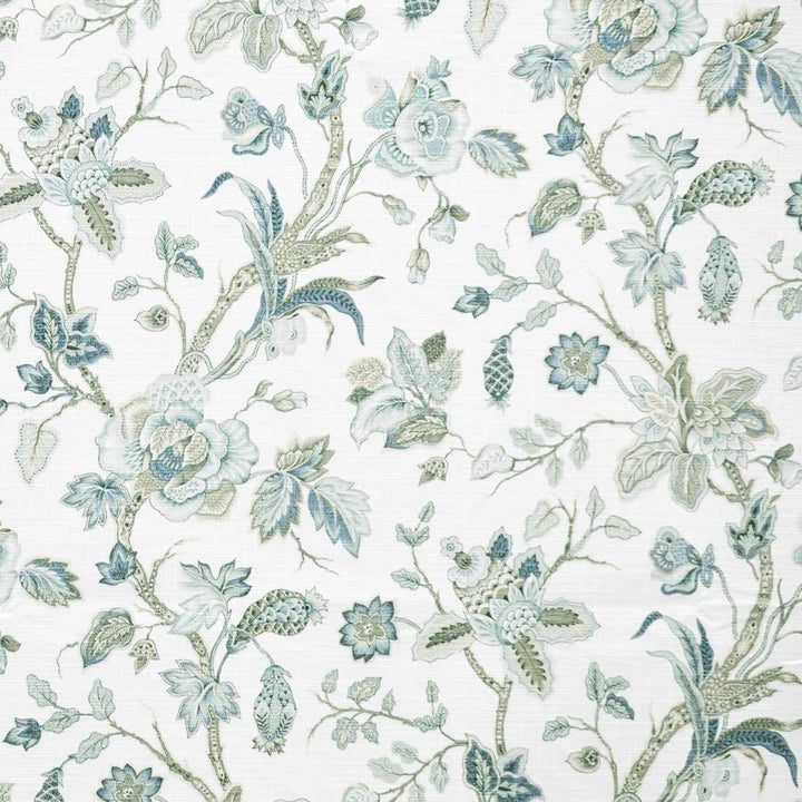Thomasina # 811 Lake by Maxwell Fabric Color Theory-Vol.Vi Odyssey 100% COTTON SPAIN V-27"H-13.5" 54" - Fabric Carolina -