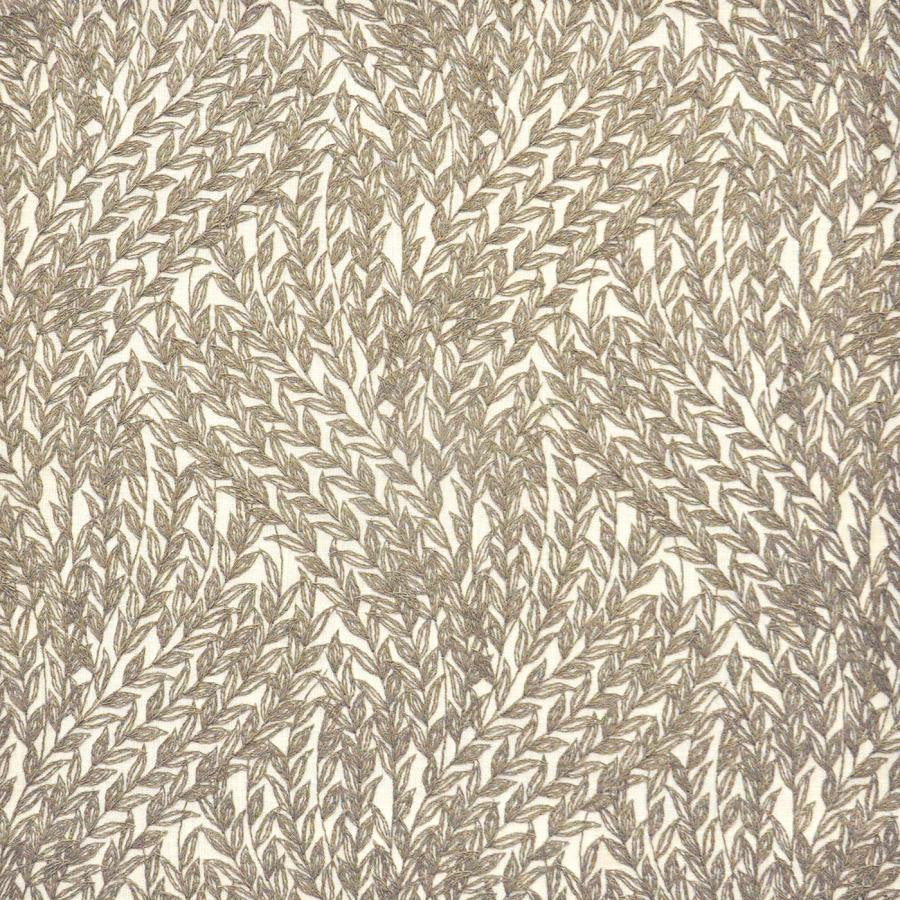 Thornbush # 219 Fawn** by Maxwell Fabric Color Theory-Vol.Vi Alabaster 70% POLYESTER/30% COTTON INDIA V-8.8"H-6.8" 54" - Fabric Carolina -