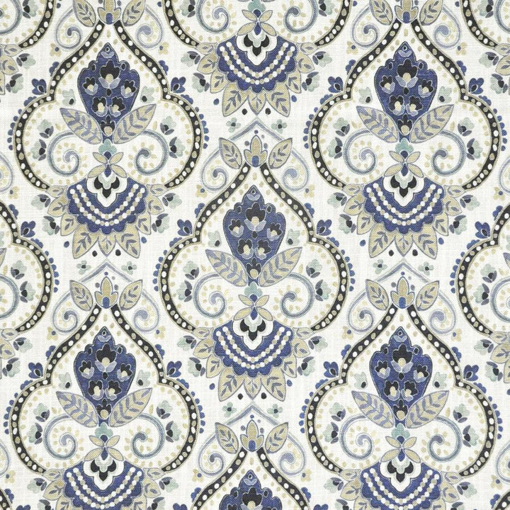 Tressa # 829 Indigo by Maxwell Fabric Color Theory-Vol.Vi Odyssey 67% VISCOSE/33% LINEN SPAIN V-13.5"H-13.5" 54" - Fabric Carolina -