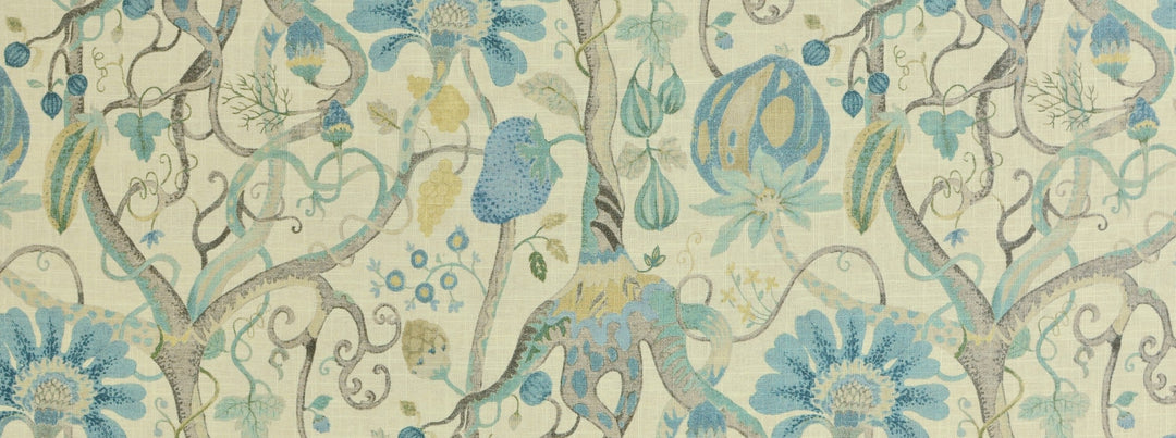 Tudor 519 Antique Blue by Covington Designer Fabric