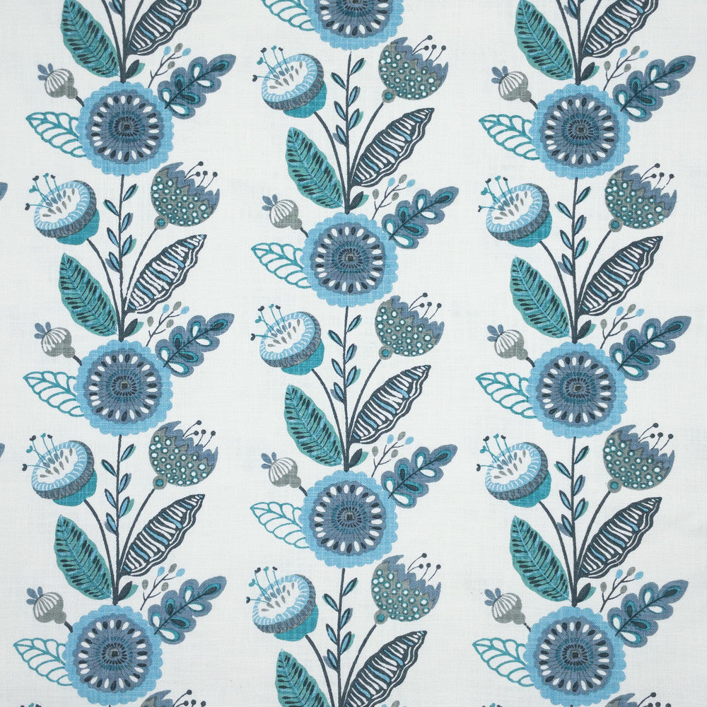 Tuli 2 Caribbean by Stout Fabric Stout Fabric Tuli 2 CaribbeanFabric COMFORTABLE LIVING BAHAMA/CARIBBEAN 100%COT INDIA </p><p>Repeat: H: 13.000, V: 15.500 57 in - Fabric Carolina -