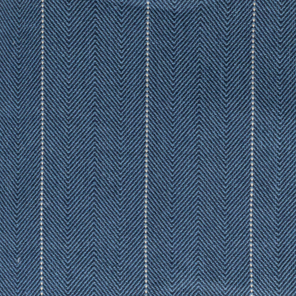 Tulsa 2 Blueberry by Stout Designer Fabric RAINBOW LIBRARY DENIM/INDIGO 100%COT INDIA FLAME RETARDANT-U.F.A.C. CLASS 1 CATB 117-2013 WYZENBEEK 51 000 DOUBLE RUB WEAR TEST (HEAVY DUTY) Horizontal: 2.000 and Vertical: 0.000 54 in - Swanky Fabrics -