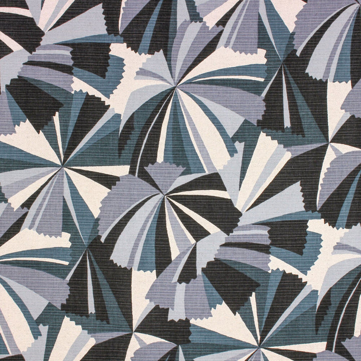 Tulsa Indigo by Norbar Designer Fabric 80% COTTON 20% LINEN ISRAEL 25 1/4"V 13 1/3"H 54 - Swanky Fabrics -