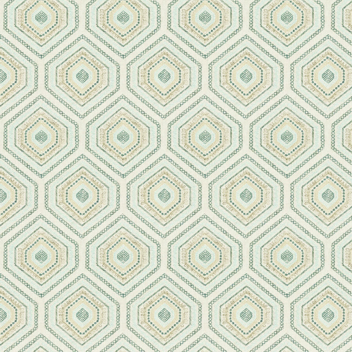 Tundra 1 Dewkist by Stout Fabric COLOR MY WINDOW SPA/SHORELINE 32%COT 64%POL 4%LIN INDIA Horizontal: 6.250 and Vertical: 9.125 50.5 in - Fabric Carolina -