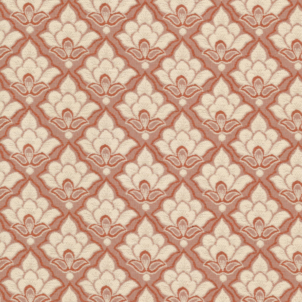 Turret 4 Tile by Stout Fabric Stout Fabric Turret 4 TileFabric Great Impressions Green/Spice/Naturals 52%Svi 32%Pol 16%Cot USA </p><p>Repeat: H: 4.875, V: 0 57.5 in - Fabric Carolina -