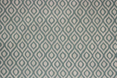 Tut Aqua by Richloom Fabric See sample 100% POLYESTER USA or Imported 15K </p><p>Repeat: V6.7" x H7.4" 56" - Fabric Carolina -