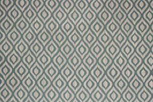 Tut Aqua by Richloom Fabric