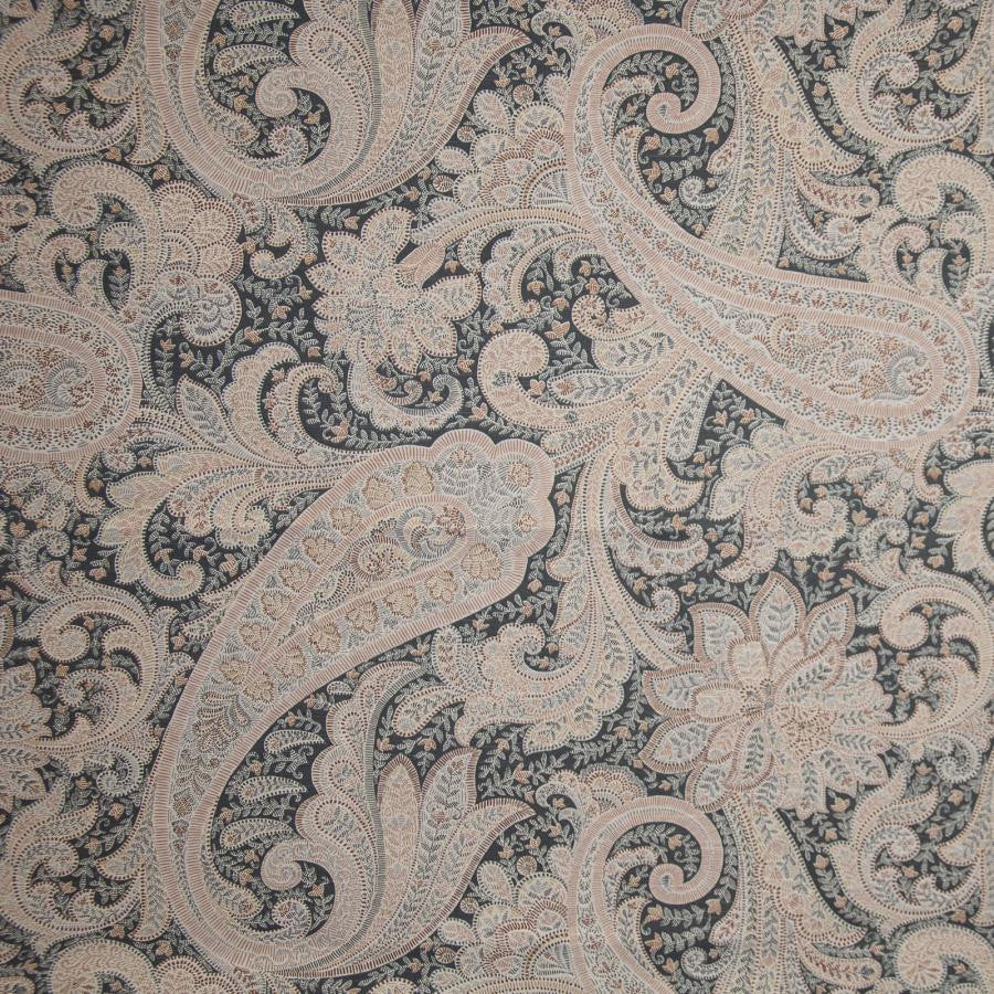 Tunstall # 512 Granite by Maxwell Designer Fabric Print Gallery Ii 100% COTTON PAKISTAN V-25.3" H-27" 54" - Swanky Fabrics -